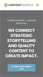 Mobile Screenshot of contentsupply.com